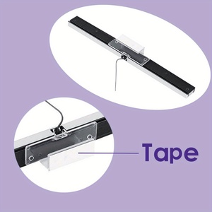 <strong>USB</strong> Plug Sensor Bar Wired IR Signal Ray Receivers Replacement for Nintendo Wii Remote Game Accessories