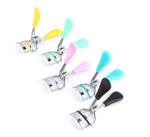 Basso MOQ OEM ODM occhio arricciacapelli produttore personalizzato nero ampio ciglia piegaciglia viola pettine in Silicone di plastica con spazzola a pettine - Product Image 4