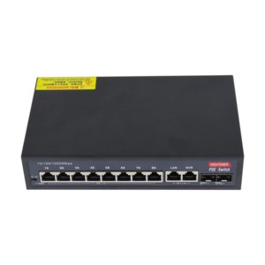 135w 8 יציאות poe מתג <span class=keywords><strong>10</strong></span> 100 מ 'ג' יגה בייט רשת ethernet מתג עבור cctv מצלמת IP