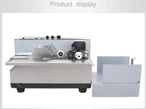 Tinten rad Verfalls datum Codier maschine Chargen nummer Code Druckmaschine MY-380F automatische feste Heiß prägung Datums codierer Drucker