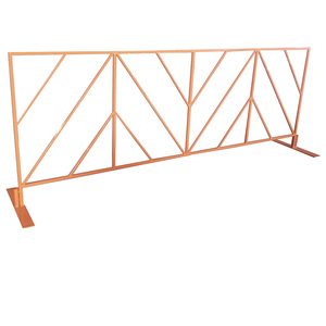 Zusammen gebaute temporäre Zaun platte für <span class=keywords><strong>Crowd</strong></span> Flat Feet <span class=keywords><strong>Crowd</strong></span> Control Barrier / Road Barrier - Product Image 2