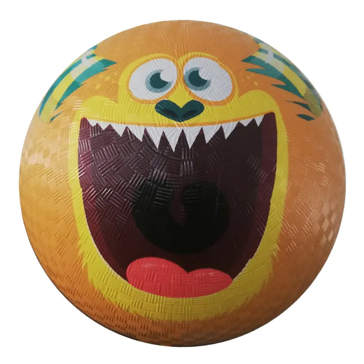 Детский игрушечный мяч на заказ, резиновый мяч с полной печатью, мяч для игровой площадки
