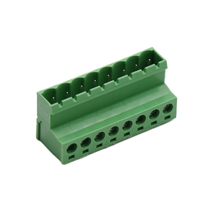 5.0mm 5.08mm Bloco De Terminais <strong>Push</strong> in Strip Green <strong>Terminal</strong> <strong>Block</strong> Connector Female Male PCB Mount Plug-in <strong>Terminal</strong> <strong>Blocks</strong> - Product Image 5