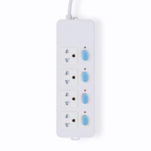 Seebest低価格4ウェイ16A250V電気延長ソケットユニバーサルソケットスイッチ/安全シャッター付きスマート電源ソケット - Product Image 5