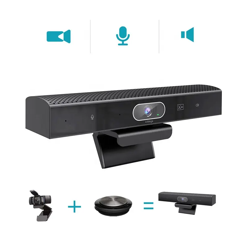 Creative 2K USB Webcam 1080p Computer video Conference camera with Microphone and Speakerphone