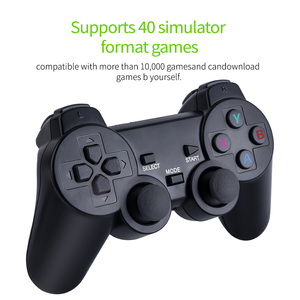2024 fabrika ucuz M8 Video oyunu konsol 2.4G çift kablosuz denetleyici oyun sopa 4K 10000 oyunları oyuncu için PS1 - Product Image 4