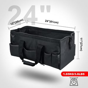 <strong>24</strong>\&quot; Heavy Duty Canvas Contractor <strong>Tool</strong> <strong>Bag</strong> with OEM &amp; ODM Customization Support