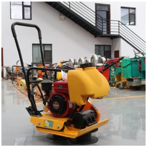 C90T küçük inşaat titreşimli plaka sıkıştırmaları ile kurcalama önce manuel zemin titreşim çalışır - Product Image 5