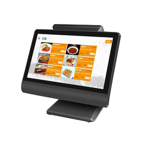 15.6&quot; Ordering Machine Desktop <strong>Computer</strong> Single Double Retail Pos Touch Screen Monitor All in One Pos <strong>System</strong> with Windews