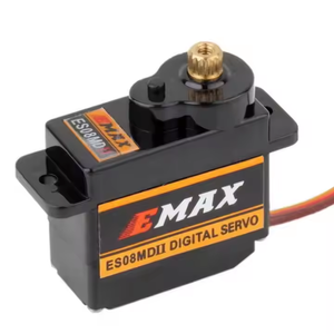 EMAX ES08MD II 12g için yüksek hızlı Mini dijital Servo Metal dişli RC yarış uçak için - Product Image 1