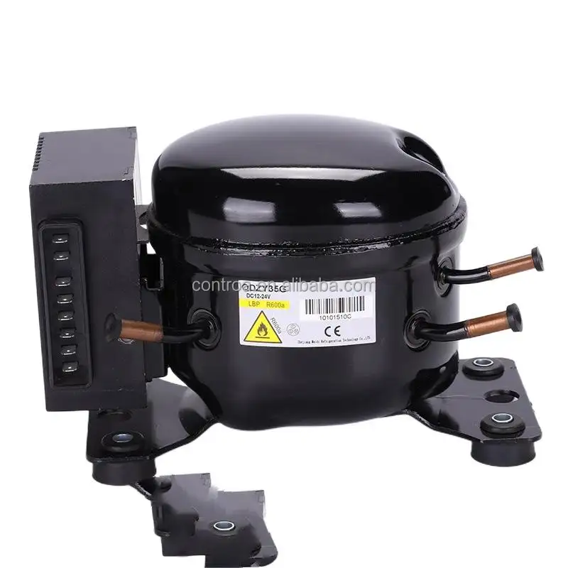 Venda Direta Da Fábrica DC 12V Compressor De Refrigeração R600A Compressor De Geladeira