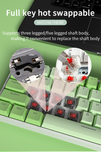 Teclado mecánico RGB hw68 USB tipo C tecnología interruptores al por mayor para teclado - Product Image 2