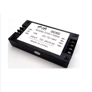Inversores y convertidores de potencia de la DC-DC aislados de 100W con rango de entrada de 36-72VDC - Product Image 1