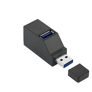 便携式3合1 USB 3.0集线器，适用于笔记本电脑适配器电脑USB 2.0充电集线器3端口笔记本电脑分离器，适用于戴尔配件 - Product Image 4