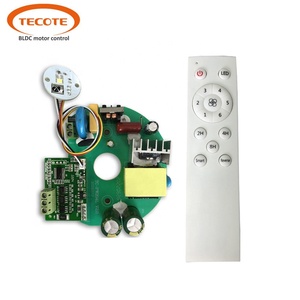 TECOTE 24V, 1.5A BLDC Ceiling <strong>Fan</strong> <strong>Controller</strong> <strong>Circuit</strong> PCBA with IR Remote 32W BLDC Motor <strong>Controller</strong> - Product Image 5