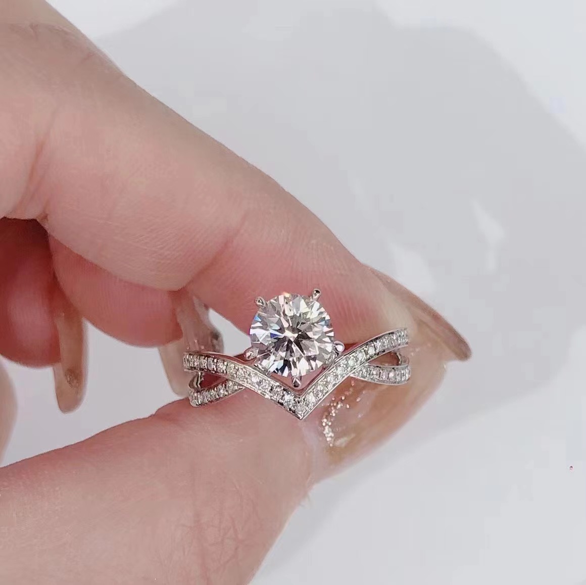 18K Solid Gold 1.0ct -0010