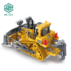 HS 1:<strong>24</strong> Scale 9 Channels Kids Electric Engineering Excavator Alloy Track <strong>Wireless</strong> RC Bulldozer <strong>Toy</strong> With Light&amp;Sound - Product Image 6