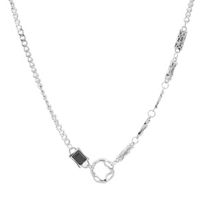 カラーボーンチェーンパーソナリティシンプルでハンサムなメンズヒップホップニュートラルスタイルのネックレス - Product Image 6