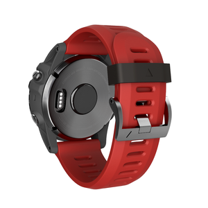 Garmin Fenix 3/Fenix 3hr / Fenix 5X / Fenix 5XPlus用の交換用26mm幅ソフトシリコンウォッチバンド - Product Image 4
