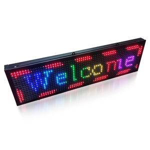 Voll farbige laufende Nachrichten anzeige P10-LED-Textbildschirm für den Innen-und Außenbereich Programmier bar mit APP für das Einkaufs zentrum Verwenden Sie die SDK-Funktion - Product Image 6