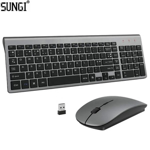 Wireless <strong>Keyboard</strong> and <strong>Mouse</strong> Combos 2.4G Ergonomic and Slim Wireless <strong>Computer</strong> <strong>Keyboard</strong> <strong>Mouse</strong> Designed for Windows PC Laptop
