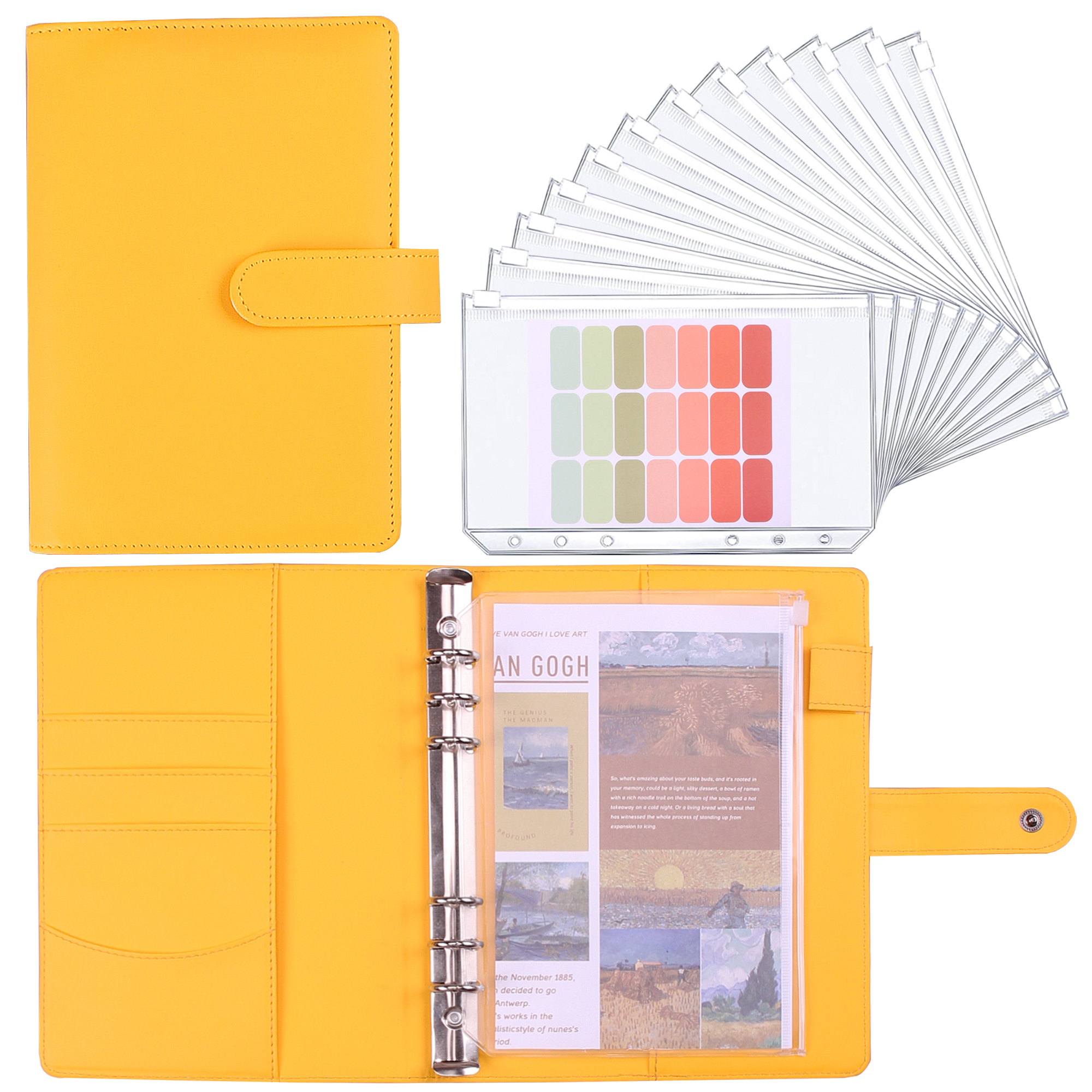 Snaps 1-poche zippée jaune 1221 onglet 1