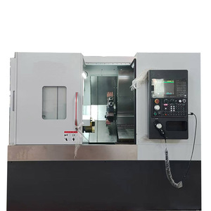 Slant <strong>CNC</strong> Lathe TCK500, <strong>Linear</strong> <strong>Guide</strong> <strong>Rail</strong>, High <strong>Precision</strong>, Mitsubishi Operating System,tapping Machine Lathe Turning Machine - Product Image 1