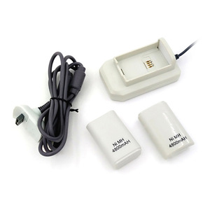 5 in 1 แบตเตอรี่ชาร์จสําหรับ Xboxes 360 คอนโทรลเลอร์แบตเตอรี่ชาร์จท่าเรือแหล่งจ่ายไฟแบตเตอรี่สําหรับ Xboxes 360 - Product Image 4