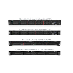 Lenovo Think server SR250 V2 Web-Hosting-Computers erver Mini-Datenbank CPU 1U-Rack Verwendeter Server - Product Image 4