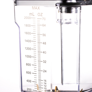 เครื่องปั่นน้ำผลไม้โซดาควบคุมหน้าจอสัมผัสเครื่องปั่นน้ำผลไม้2.0L น้ำแข็งบดพลังสูง