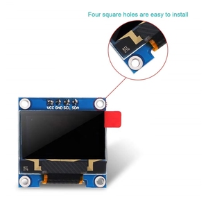 Hot Sales 0,96 Zoll 4-poliges OLED-Anzeige modul mit weiß gelb blau I2C IIC-Kommunikation 128*64