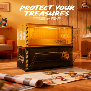 Hộp trưng bày mô hình đồ chơi chống bụi, có đèn, tùy chỉnh số lượng lớn, có sẵn trong kho - Product Image 3