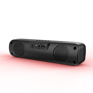 Portable Fashion Colorful Led Light Wireless Outdoor Smart Mini Party Sound Fm Hifi Bt 5.0 Speaker - Product Image 4