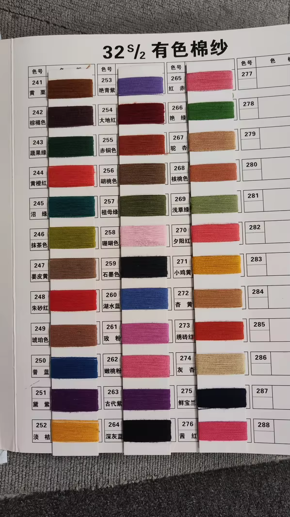 Pls contact us to get yarn color for customization