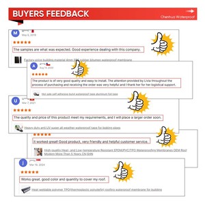 Mới nhất nóng bán bitum Ống gói băng dính bitum cách nhiệt băng cuộn bitum mái Băng Chiều rộng 150 mét - Product Image 5