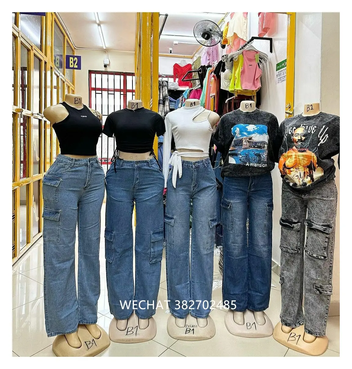 Vente en gros de jeans minces taille haute rétro slim pour femmes à la mode et à la mode pantalons jeans en denim pour femmes