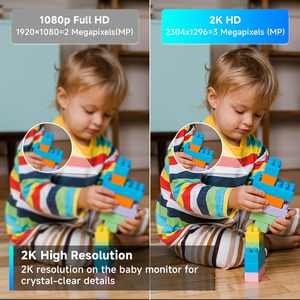 3MP WiFi PTZ H950E IP IP摄像机，带夜视和运动检测360视图报警推送移动应用程序支持 - Product Image 3