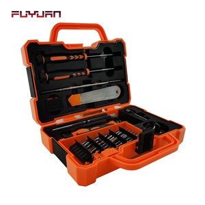 FLYJAN多機能電気ハンドツールキット47個入り1ボックスCR-V精密メンテナンス用ハンドツールセット - Product Image 4