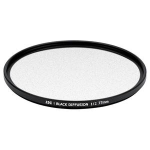 Nueva llegada JJC 49mm a 82mm Filtro de difusión negro 1/2 densidad anti-huella digital cámara vidrio duradero y fácil de usar - Product Image 1