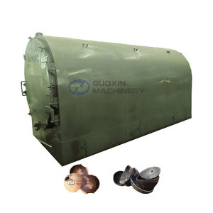 Complete Charcoal Briquette Making Machine Plant <strong>Palm</strong> <strong>Kernel</strong> Coconut <strong>Shells</strong> <strong>Kiln</strong> <strong>Carbonization</strong> Furnace <strong>for</strong> Charcoal