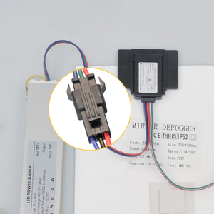 高端定制12V 5A 60W CCT调光器除雾器防雾一键触摸传感器开关，用于发光二极管镜 - Product Image 5