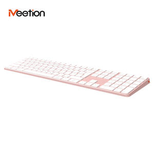 Meetion Ikey K230 tamaño completo 3 multidispositivo recargable tipo C teclado Bluetooth fino Pie de tijera USB inalámbrico para Mac nuevo - Product Image 4