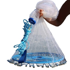 <strong>Multi</strong> Size Nylon Monofilament Portable Nylon Hand Throw Fishing <strong>Net</strong> Drawstring Cast <strong>Net</strong> Spring Shoal Hand Throw <strong>Net</strong> - Product Image 1