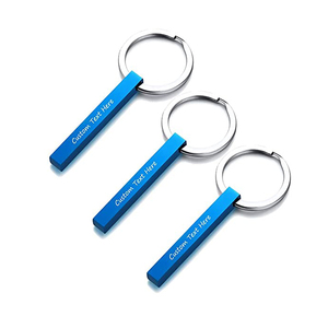 Четырехцветные металлические брелки для ключей из металла - Product Image 4