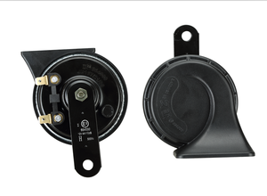 12V/24V DC Black Pearl 2-Tone Snail <strong>Shaped</strong> Klaxon Car <strong>Horn</strong> for Toyota - Product Image 2