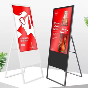 32 55 Inch Indoor Vertical Android Wifi <strong>Lcd</strong> Advertising Kiosk Digital Signage Standee Floor Stand Text Graphics <strong>Display</strong> <strong>Function</strong> - Product Image 3