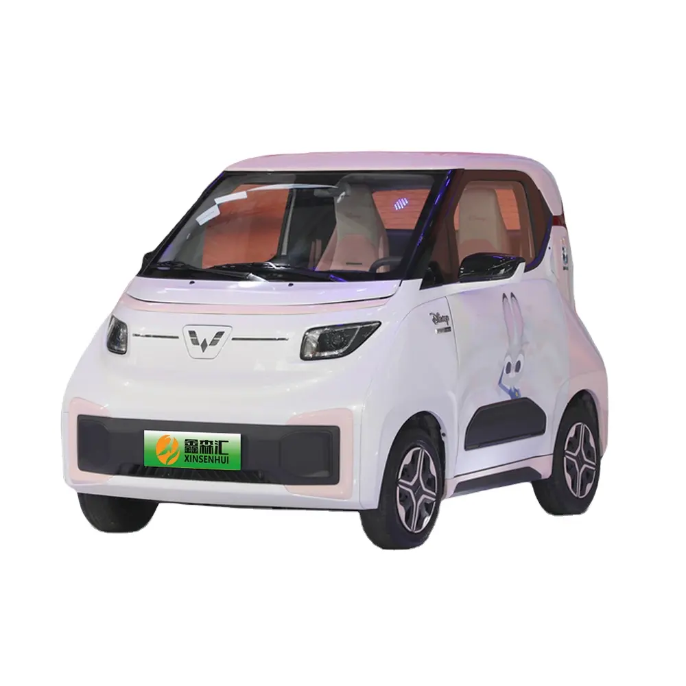 Mini voiture électrique chinoise nouvelle énergie 300km 2 sièges 4 roues Wuling Hongguang Nano Mini Ev