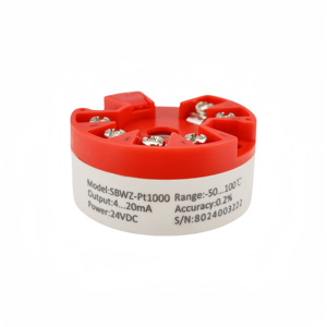 Jingfeng Medición y control Termistor de platino Módulo de temperatura 2 hilos 3 hilos Entrada 4-20mA Transmisor de temperatura - Product Image 2