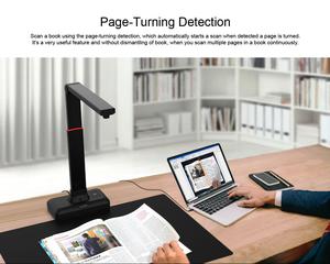 A2 định dạng lớn 21MP HD cuốn sách máy quét giao diện USB LED nguồn ánh sáng sử dụng công nghiệp máy quét tài liệu cho Windows MacOS hệ thống - Product Image 6