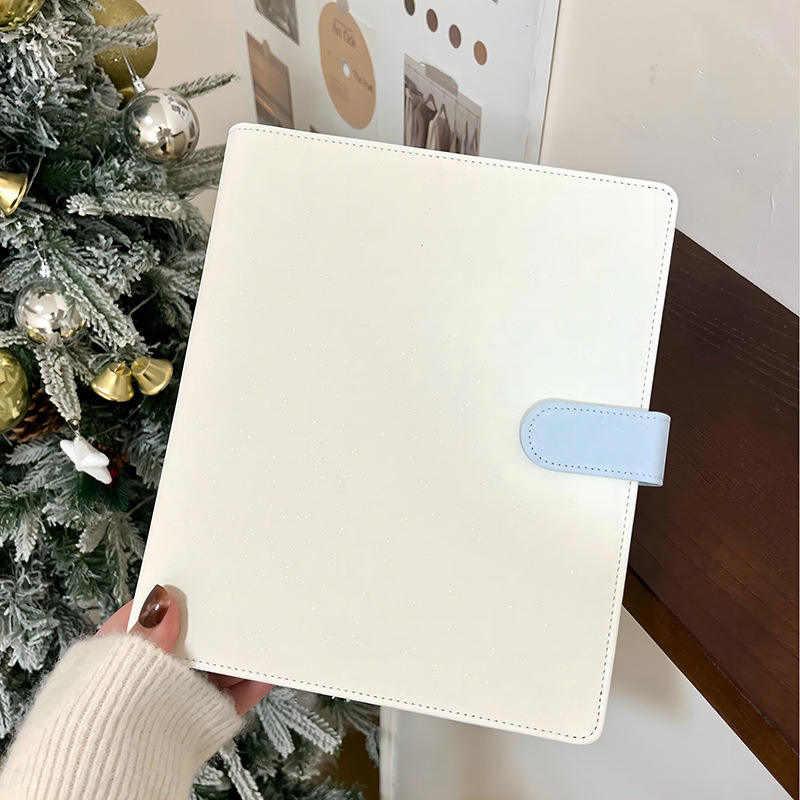 Extra wide a5 starry sky mixed color (white-blue) 2.5 rings